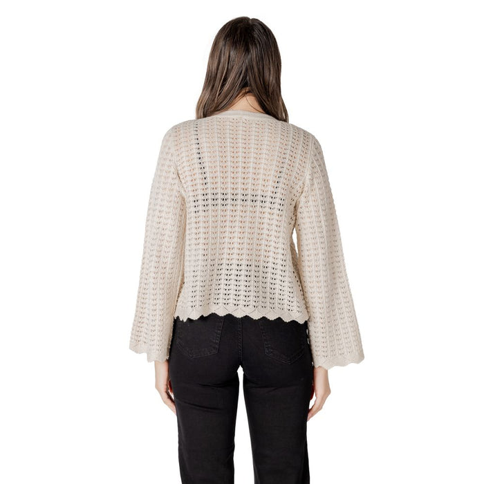 Only Beige Cotton Cardigan