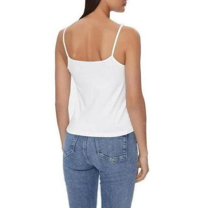 Calvin Klein Jeans White Cotton Tops & T-Shirt