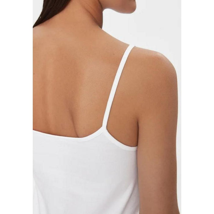 Calvin Klein Jeans White Cotton Tops & T-Shirt