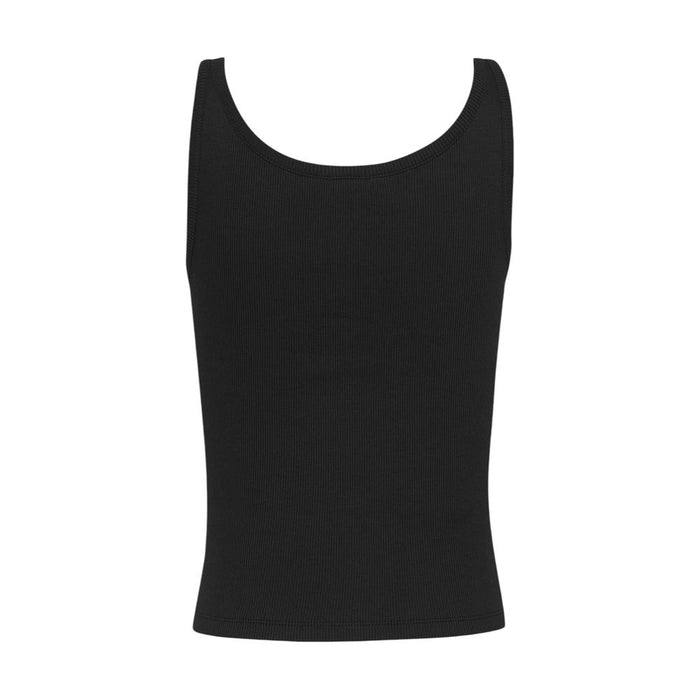 Tommy Hilfiger Jeans Black Cotton Rigenerato Tops & T-Shirt