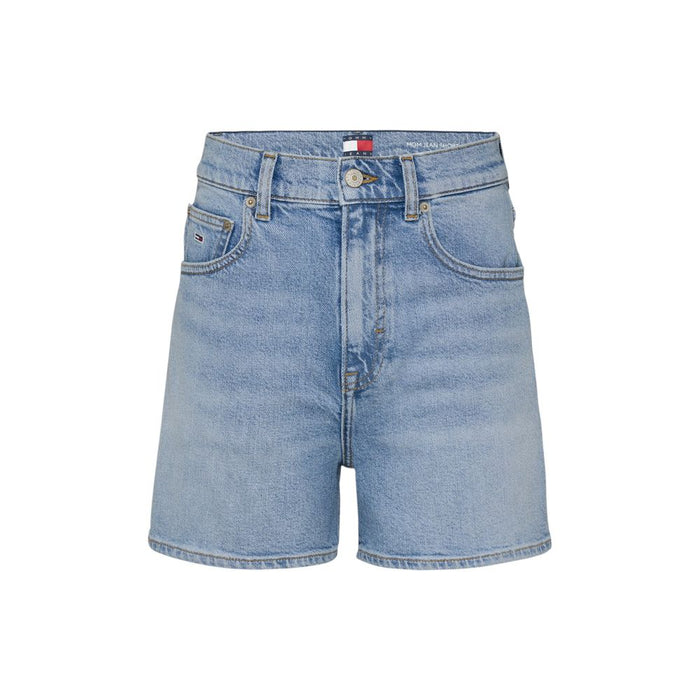 Tommy Hilfiger Jeans Light Blue Cotton Rigenerato Short