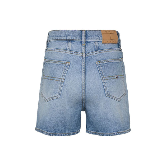 Tommy Hilfiger Jeans Light Blue Cotton Rigenerato Short