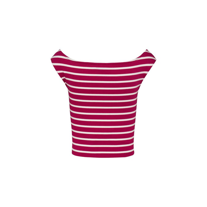 Tommy Hilfiger Jeans Red Cotton Tops & T-Shirt