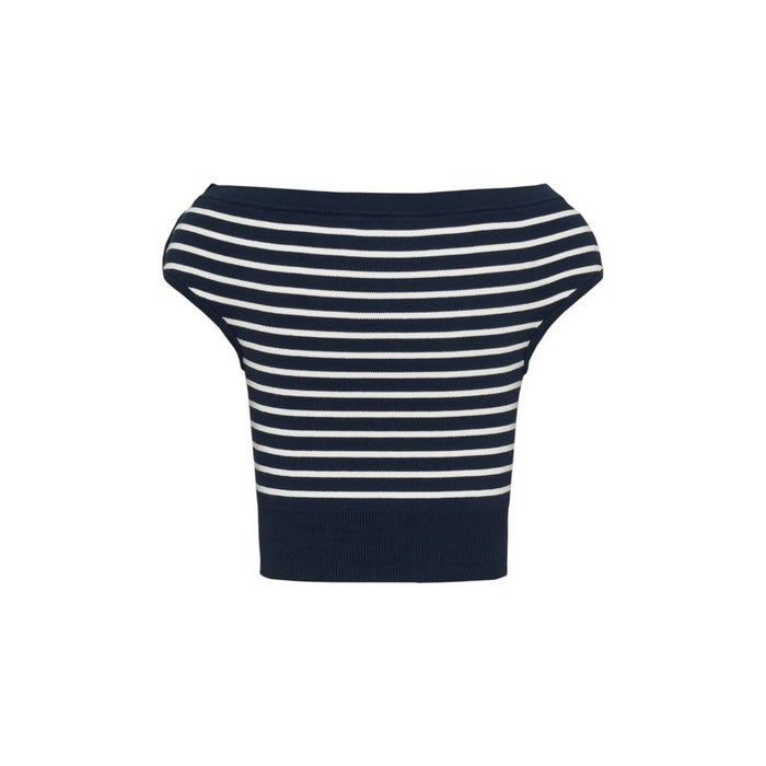 Tommy Hilfiger Jeans Blue Cotton Tops & T-Shirt