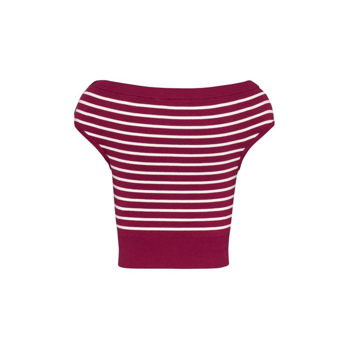 Tommy Hilfiger Jeans Red Cotton Tops & T-Shirt