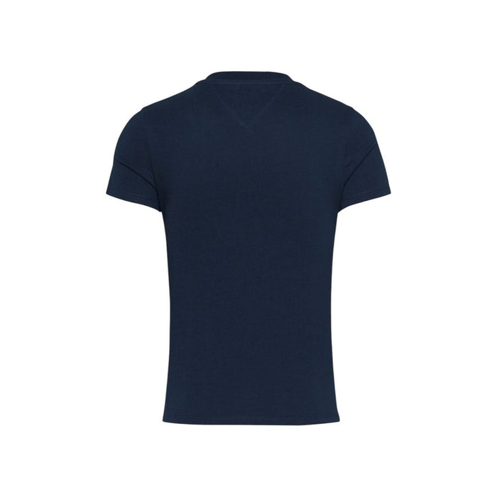 Tommy Hilfiger Jeans Blue Cotton Tops & T-Shirt