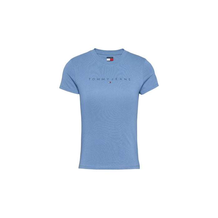 Tommy Hilfiger Jeans Blue Cotton Tops & T-Shirt