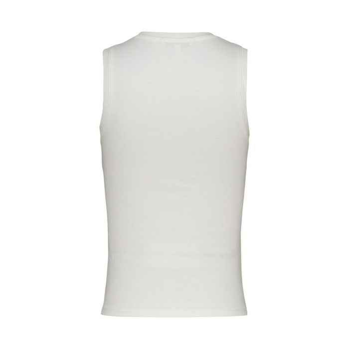 Tommy Hilfiger Jeans Cream Cotton Tops & T-Shirt