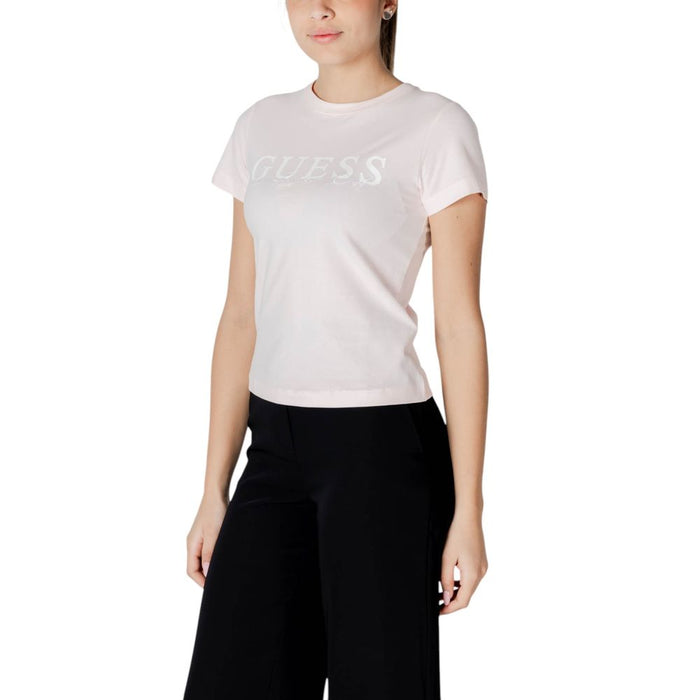 Guess Active Multicolor Cotton Tops & T-Shirt