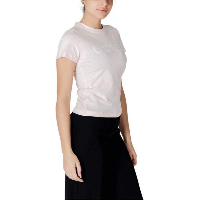 Guess Active Multicolor Cotton Tops & T-Shirt