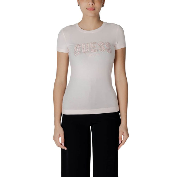 Guess Multicolor Cotton Tops & T-Shirt