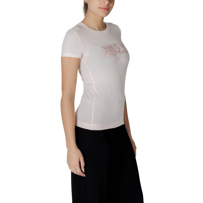 Guess Multicolor Cotton Tops & T-Shirt