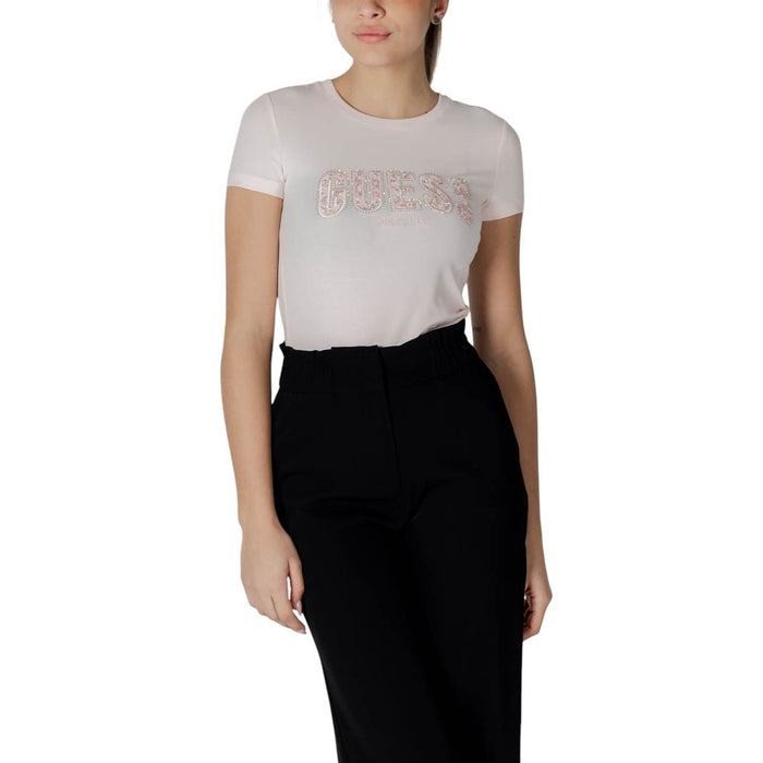 Guess Multicolor Cotton Tops & T-Shirt