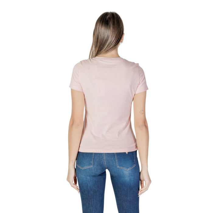 Guess Multicolor Cotton Tops & T-Shirt