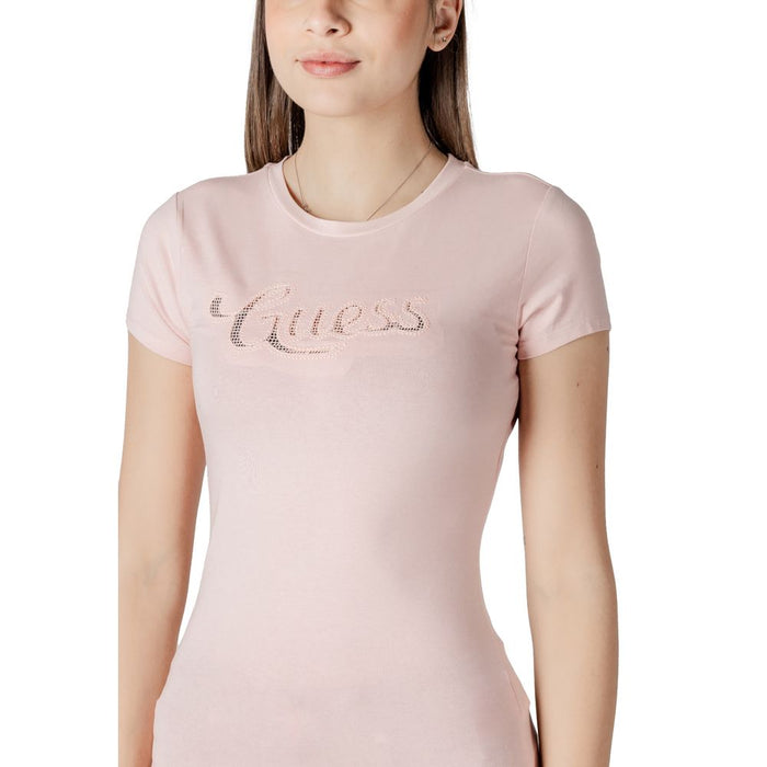 Guess Multicolor Cotton Tops & T-Shirt