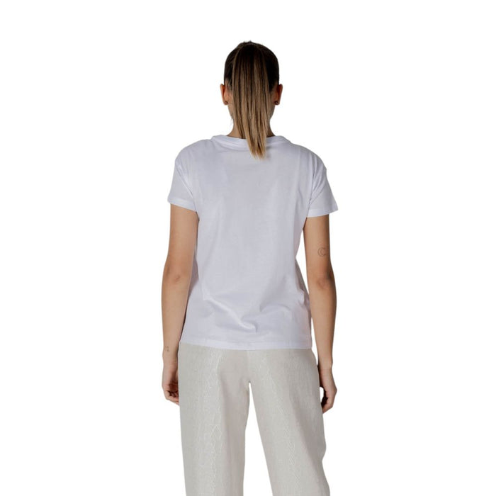 Armani Exchange White Cotton Tops & T-Shirt