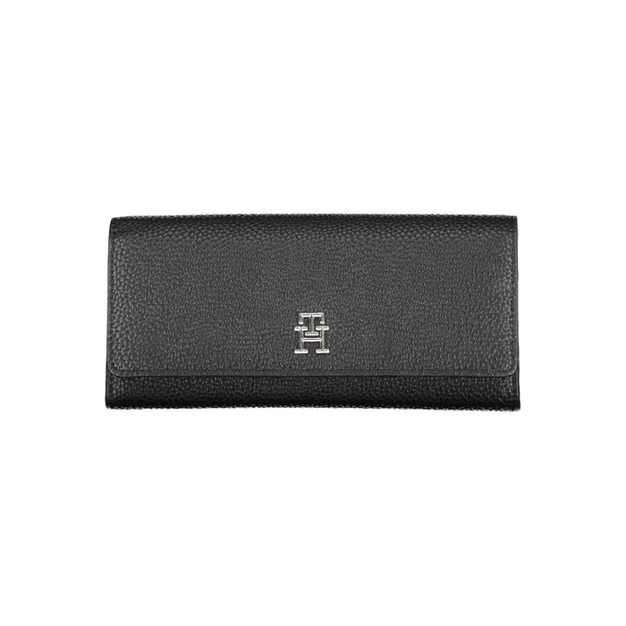 Tommy Hilfiger Black Polyethylene Women Wallet