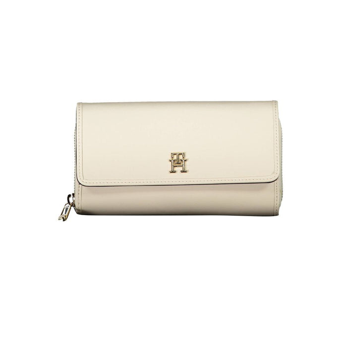 Tommy Hilfiger White Polyethylene Women Wallet