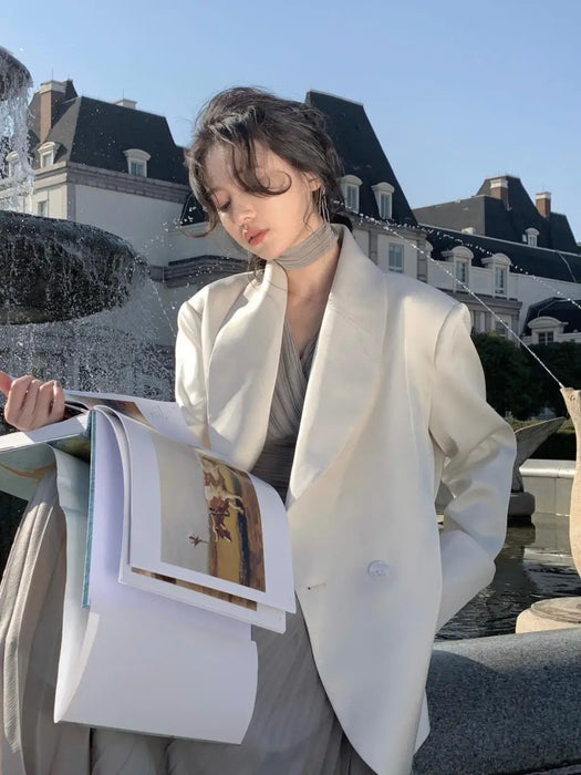 Womens French Elegant Ruffle Irregular Long Dress Pleated Party Evening