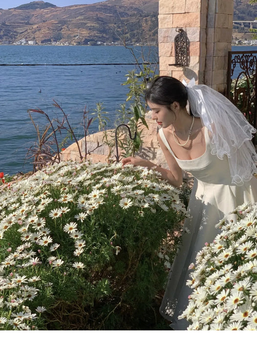 Summer Women Fashion Elegant Prom Midi Dresses Princess Female Evening Party A Line