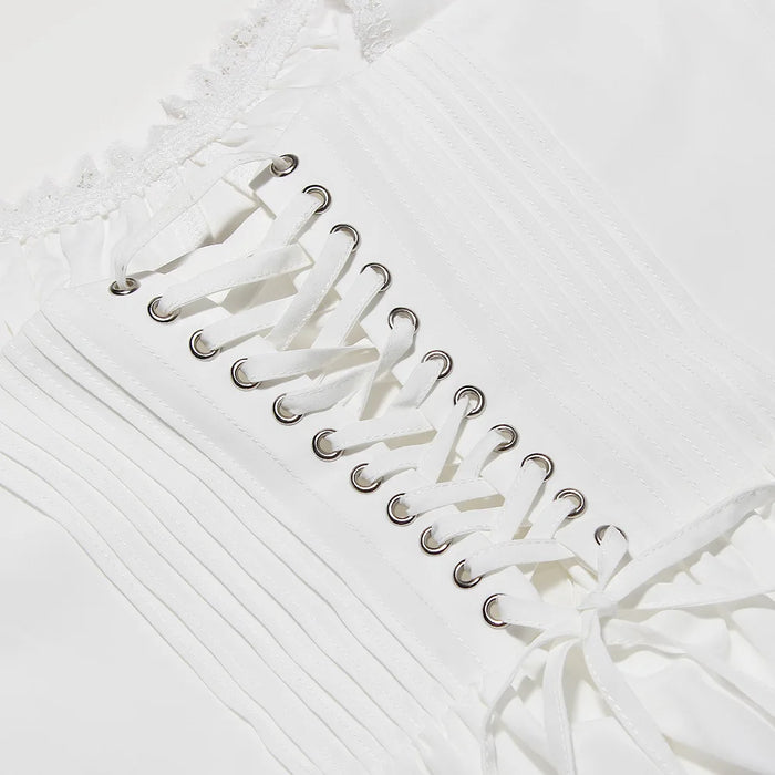 Summer Dresses for Women Red Spaghetti Strap A Line Dress Lovely Elegant Lace Up Party Dress Mini Vacation Dress