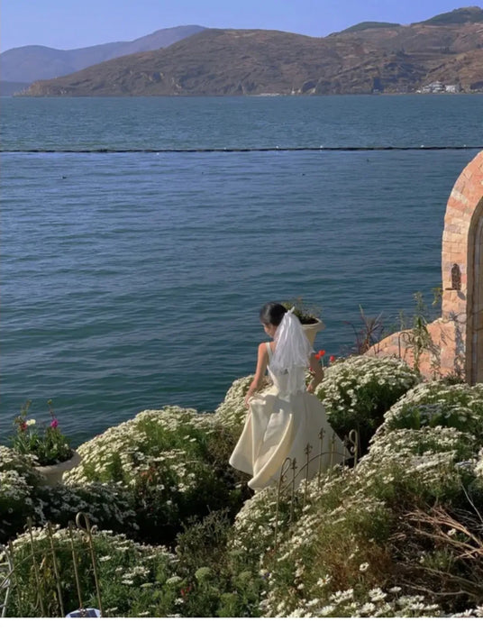 Summer Women Fashion Elegant Prom Midi Dresses Princess Female Evening Party A Line