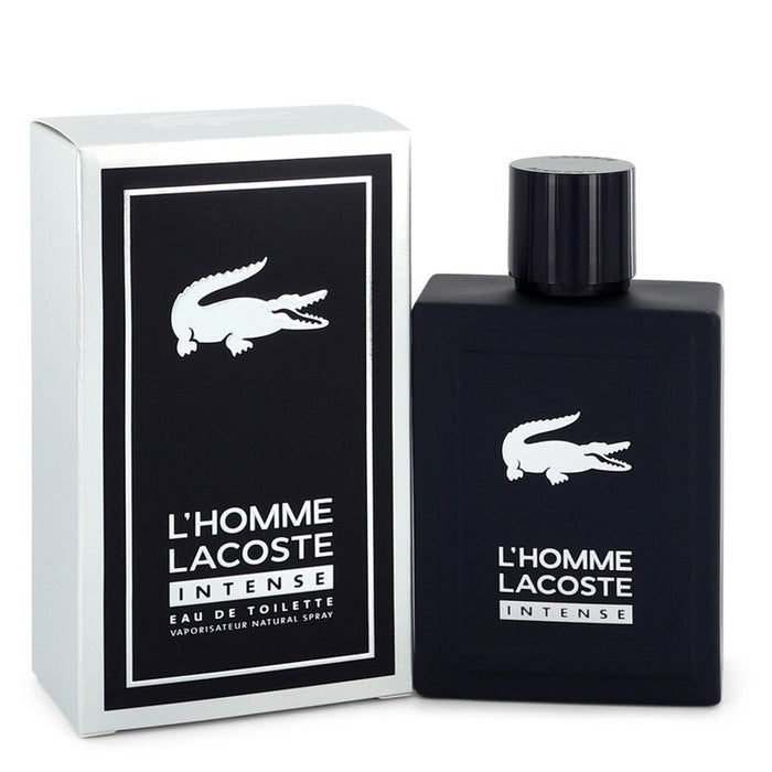 Lacoste L'homme Intense by Lacoste Eau De Toilette Spray 3.3 oz (Men)