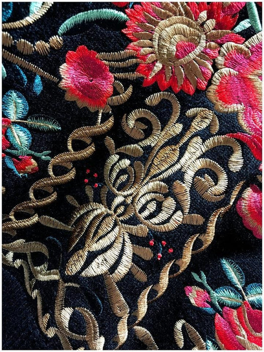 Pullovers Svoryxiu High Quality Wool Blend Pullover Sweater Women's luxury Floral Embroidery Autumn Winter Runway Thick Knitting Jumper|Pullovers| AwsomU