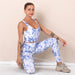 Women's Two Piece Suit New Leggings Tank Top Sport Suits Women Casual Wear Jogging Sleeveless Vest Tops High Waist Pants 2 Piece Sets Female Tracksuit AwsomU