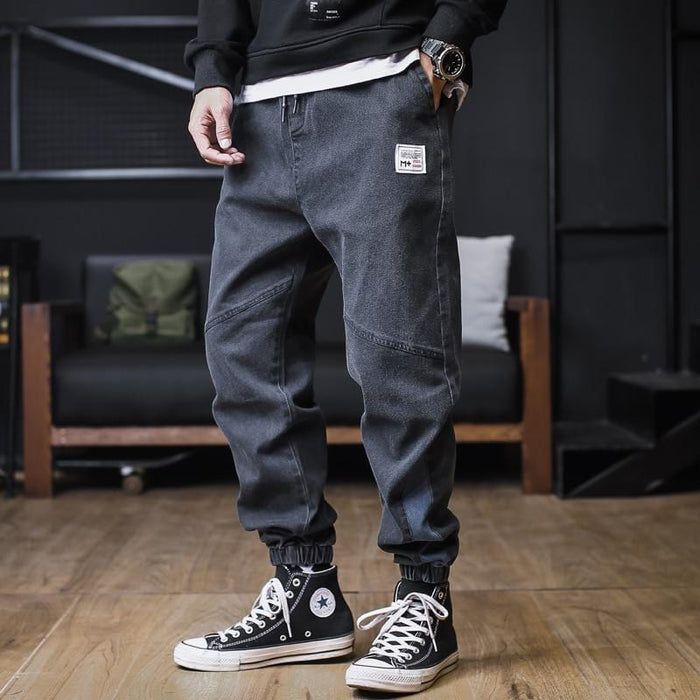 Pants Men Streetwear Hip Hop Joggers Velvet Loose Pantalones Harem