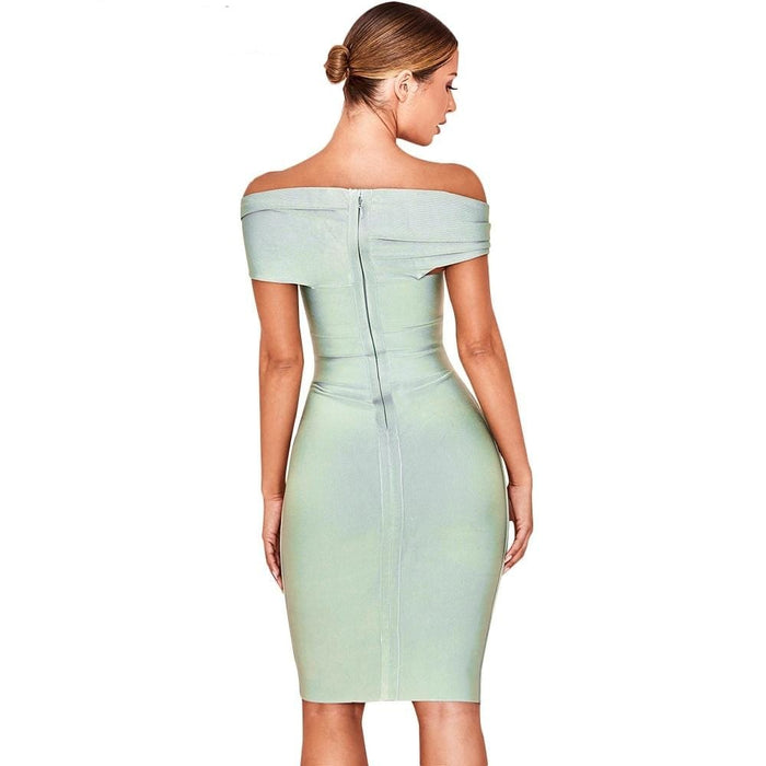 Women Bandage Dress V Neck Red White Maxi Off Shoulder Lady Green Celebrity Party Club Bodycon Dresses Hot Pink / XL Women Bandage Dress V Neck Red White Maxi Off Shoulder Lady Green Celebrity Party Club Bodycon Dresses Hot Pink / XL